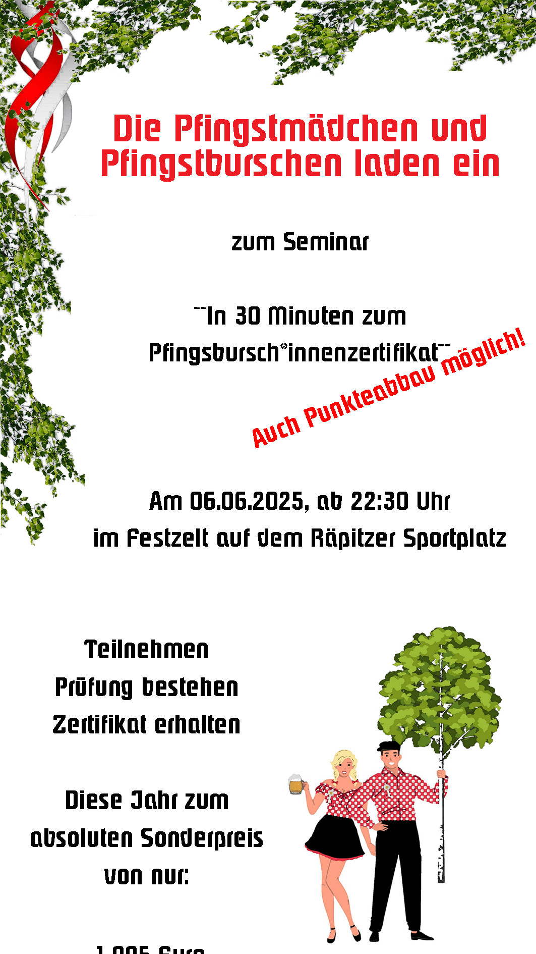 Herzliche Eninladung zum Seminar 